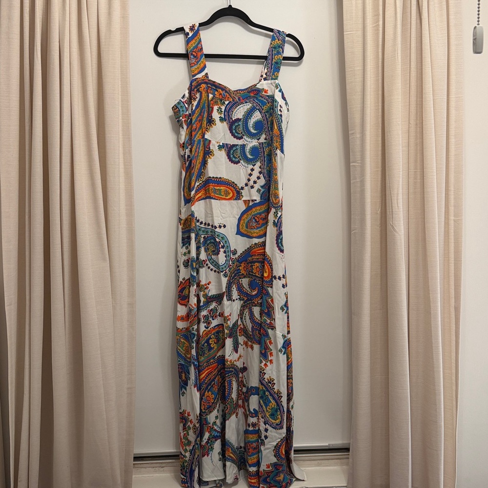 1. State Multicolor Paisley Maxi Dress - Picture 2 of 5